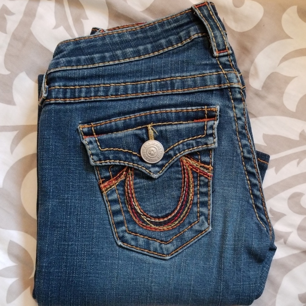 Wide leg True Religion Jeans